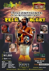 AFRICANNA NITE (Fela Blast)