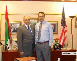 His Excellency Eldar N.Falimov, Ambassador, Republic of Azerbaijan to UAE Visited Mohamed Dekkak Chairman of Adgeco Group