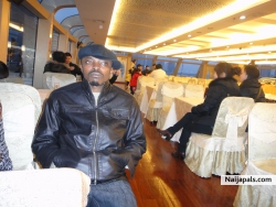 on a cruising boat