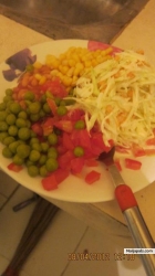 eat fresh... oh u think i can't cook? no i can cook, don't surprise i make this by myself.