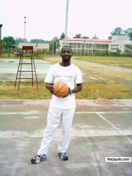TOBA IN BASKETBALL COURT
