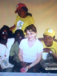 With fans...