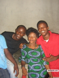 at my bro party....