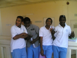 we walk in groups,wlak alone u die alone................lol {racism}