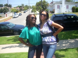my best friend and I