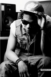 in da studio