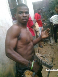 just flexing