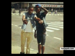 me and ma fwend @ banana island