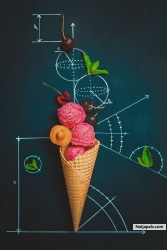 no missing out on ice cream at a summer but lust well calculated.