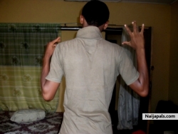 my back side