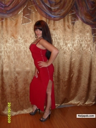 Lady in red