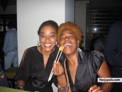 At Nobu on southbeach with my beautiful sis