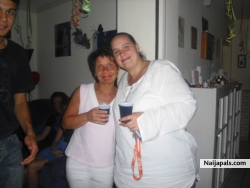 my girlfriend sabine and me