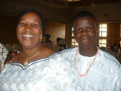 me & mum