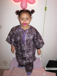 My daughter in native.