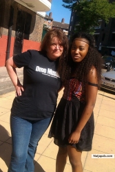 me with vicky sola  in london 2013  summer time 