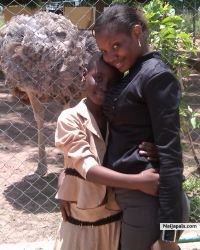 With my lovely Niece Kevwe