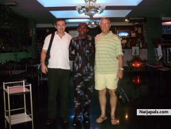 With American Visitors in my hotel