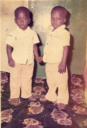 My twins brother & I