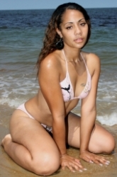a female