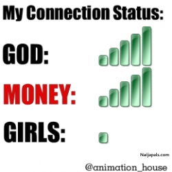 GOD FISRT MONEY NEXT THEN WIFE
