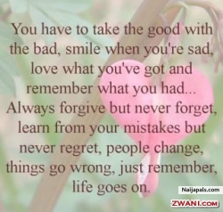 life goes on