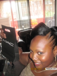 On my way to Ms. Ogebor's 50th B'day Celebration!