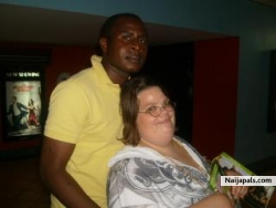 MY HUBBY AND I AT THE GALLARIA IN LAGOS,  ON OUR WAY TO SEE JUMPING THE BROOM