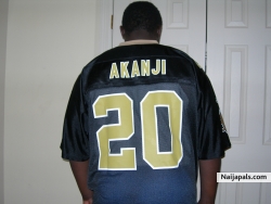 my Super Bowl Saints jersey