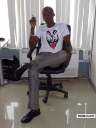 in da office