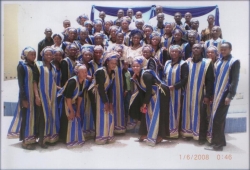 MY CHOIR AT D CHURCH