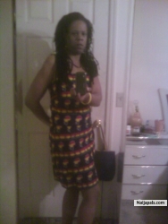 Here I am wearing an outfit that i made.