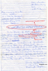 Funny Application Letter