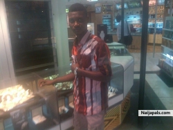 chopping at ethopia airport.....
