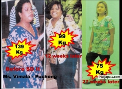 Lost over 60 kilo..in 2 months...