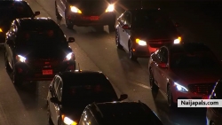 night traffic got many sides! including getting a lift!! DANGER!