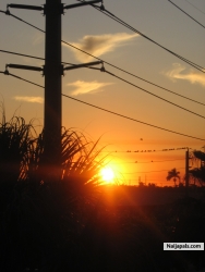 Beautiful sunset from my balcony