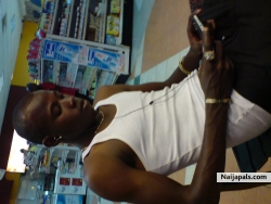 hanging out in a super market