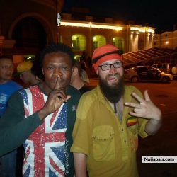 me and my friend from jamica