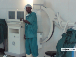 me at my hospital theatre where i work