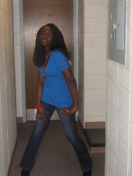 trynna take a model looking pic... didn't workout too well
