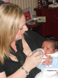 Me and my African baby