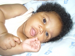 not easy 2 b father of dis cute baby. thnk God 4 her
