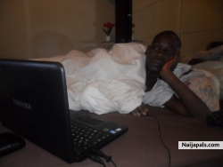 in bed surfing the net