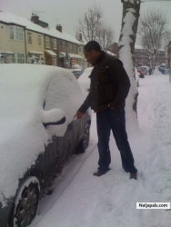 ENJOYING THE SNOW