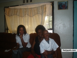 Hellen Baby with Mum & Mapalo the boss