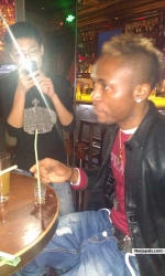 swiss vodka in soho bar benjin