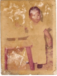 ME ON MY A YEAR BIRTHDAY