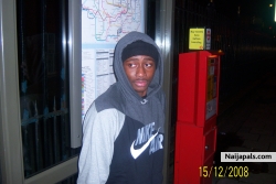 Skool-Bee Yayo...waiting for his BUS...lol