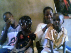 me n my younger ones n a pal